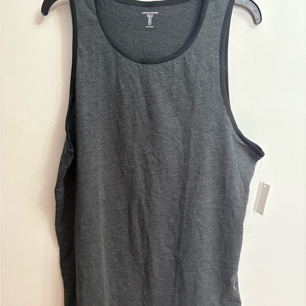 Men’s Gray Tank Top- Medium - New